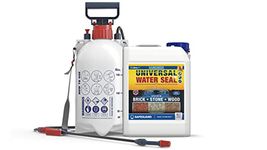 Raincheck Universal Water Seal (5 Litre & Sprayer) Breathable, Colourless, Exterior Brick, Wood and Stone Sealer