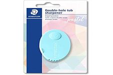 STAEDTLER 512PS2BKPA Double-hole sharpener in soft, pastel