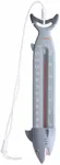 XY-WQ 10" Large Shark Pool Thermometer – Jumbo Easy-Read Pool Water Thermometer with Fully Sinking Design for Accurate Readings, Tether Included for Swimming Pool, Spa, Hot Tub & Pond