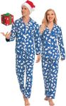 SWOMOG Couples Christmas Pajamas Se