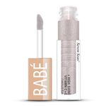 Seven Seas Babe Glittery Lip Gloss With High Shine Lip Color For Glossy Look |Lightweight Non Sticky Lip shiner For Moisturizing Lips (Silver,7ML)