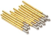 e-INFINITY 25/50/100 Pieces P75-E2 Spring Test Probe Pogo Pin 1.3mm Conical Head Gold Plated 1.0mm Thimble (16) (50)