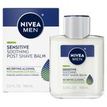 Nivea For Men Sensitive After Shave Extra Soothing Balm & oil, 3.3Oz