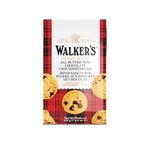 Walkers Mini Chocolate Chip Shortbread Rounds Cello Bag, 125g