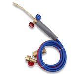 Brass Oxygen MAPP/Propane Welding Torch| Duel Fuel by Oxygen and MAPP PRO/Propane For Welding Brazing Soldering,