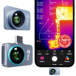 InfiRay P2 Pro Thermal Imaging Camera for Android, Thermal Imager with 8mm Macro Lens, 9g Fully Metal Body, Measuring Range -20°C~550°C, 25Hz 256X192 Resolution, Support Android 9.0 and Above