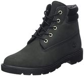 Timberland Unisex Kids 6 Inch Wr Basic (Junior) Ankle Boot, Black, 3.5 UK