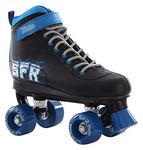 SFR Vision II Roller Quad Skate Black/Blue UK6/EU39.5