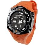 Pyle Multifunction Skiing Sports Training Watch - Smart Classic Fit Sport Digital Fitness Gear Wrist Tracker w/ Chronograph, Timer, Alarm, Altimeter, Barometer, For Men and Women PSKIW25O,2.4 ounces