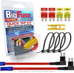 BioFuse 12V Micro2 APT ATR QUICK TAP KIT: 2 Add-A-Circuit Fuse Tap Adapters, 2 each (10A 20A) Micro 2 Blade Fuses, 4 Zip Ties + Fuse Puller