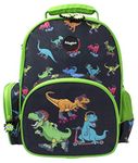 Fringoo - Kids Backpack for Boys | Designed for Young Children and Toddlers | Perfect for Nursery or Primary School | Machine Washable - Dinosaur Skaters