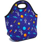 Neoprene kids Lunch box Insulated Soft Bag Mini Cooler Thermal Meal Tote Kit for Boys, Girls,Men,Women,School,Work, Office by FlowFly,Unicorn