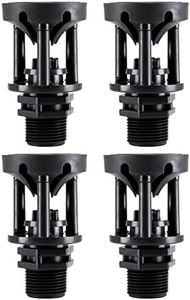 4 Pack Wobbler Irrigation Sprinkler, 3/4 inch Water Saving Wobbler Sprinkler Head, 46 to 79 ft Spray Distance Garden Wobblers for Irrigation Medium Lawn, Yard and Areas