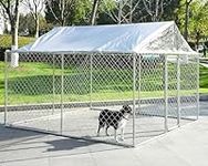 QUYZE Outside Dog Kennel with Roof,