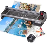 7 in 1 Laminator, Laminator Machine for A3/A4/A6, Laminator Machine with Laminating Sheets 70pouches for Office Home School Use,Paper Trimmer, Corner Rounder Hot &Cold System (A3 Laminator+70sheets