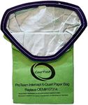 Replacement 10 PK for ProTeam ProVac FS 6 Compatible with 107314 with Intercept Micro Filter Backpack Vacuum Bags 6-Qt Capacity. Fits Super Coach Pro 6 - GoFree Flex Pro.