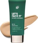 Shakeup - Mens Tinted Moisturiser, SPF25, 24hr Moisturisation, Matte Finish, Easy Application, Vegan Makeup, Shade Medium, 50ml