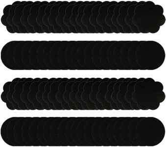 Lot de 80 Cache-tétons Invisibles pour pour Femme, Couleur de la Peau (Noir)