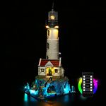 Led Light Kit for Lego Lighthouse, Led Lighting Set for Lego 21335 Motorised Lighthouse - Not Include Models, Just Light Set(Remote Control Version)