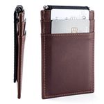 Dockem The RÃˆ³d with Cash Corral Minimalist Modular Wallet, Genuine Leather