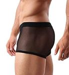 Mens Sexy Underwear Breathable Mesh