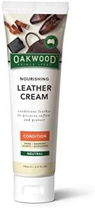 OAKWOOD Nourishing Leather Cream 75mL, Clear