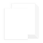 100 Sheets White Cardstock 8.5 x 11 Thick Paper, Goefun 80lb Card Stock Printer Paper for Invitations, Menus, Crafts, DIY Cards