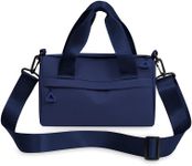 MINKARS Mini Gym Bag, Dark Blue, Mini-9.5", Contemporary