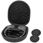 ProCase Hard Case for Sony WH-CH720N/ WH-CH710N/ WH-CH520/WH-CH510/ WH-1000XM5/ WH-1000XM4/ WHXB910N/ Bose 700 Wireless Noise Cancelling Headphones, Travel Carrying Bag with 2 Dust Covers -Black