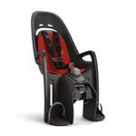 Hamax Zenith Relax Kids Childs Bike Bicycle Seat with Carrier Adapter Grey with Red Padding