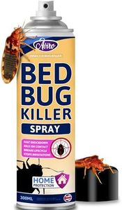 Aviro Bed Bug Killer - Strong Fast Acting Bed Bug Spray for Immediate Control & Ongoing Prevention Against Bed Bugs. Professional Bed Bug Treatment Spray Approved for Use On Hard & Soft Surfaces