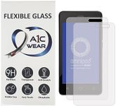 A1C WEAR - 9H Flexible Glass Screen Protector for Omnipod Dash Receiver PDM - Won't Crack or Chip - Anti-Scratch Anti-Fingerprint - 2 Pack