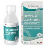 Bandini® Liposomal Glutathione Reduced | Oral Glutathione Liquid | L-Glutathione Setria® | 10x Better Absorption | Antioxidant & Anti-Aging Booster, Optimal Cell Protection | GMO-free, vegan | 250ml