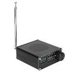 ATS-20 Plus Full Band Radio Receiver, Shortwave FM AM (MW SW) SSB (LSB USB) Frequency Radio Receiver Scanner with LCD Screen, Built-in Battery, with Speaker, Antenna