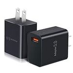 OKRAY 2-Pack Fast Charge 3.0 Adapte