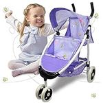 Baby Doll Stroller Anivia Twin Doll