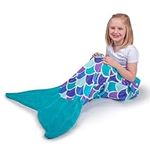 Fin Fun Mermaid Tail Blanket Kids, 