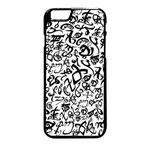 Shadowhunter Runes Case / Color Black Rubber / Device iPhone 6 Plus/6s Plus