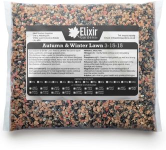 Elixir Gardens Autumn Winter Fertiliser, 15kg Lawn Feed