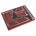 Sealey Tbtp11 Tool Tray with Specialised Spanner Set 44Pc