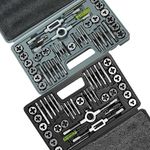 VEVOR Tap and Die Set, 80-Piece Met