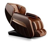 Future Massager Full Body 3D Luxury Zero Gravity Massage Chair with Bluetooth speaker & Charging slot Junior Roboking Plus (Brown)
