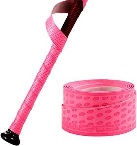 insum Baseball Bat Grip Tapes Softball Bat Wrap Grip Tape 1.1mm (Pink)