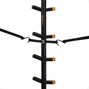 Muddy Quick Stick XL Climbing Stick Tree Climbing Gear, Deer Hunting Accessories for Tree Stands and Elevated Deer Blinds, Black