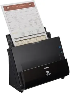 Canon ImageFORMULA DR-C225 II Office Document Scanner, Black - 3258C002