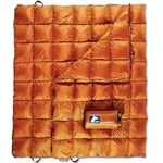 Horizon Hound Down Camping Blanket - GR-20, Orange Travel Blanket | Sustainable Insulated Down | Lightweight & Warm Quilt for Camping, Stadium, Hiking & Festival | Water Resistant, Packable & Compact