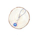 Round Evil Eye Mobile Phone Pendant, Decorative Charms for Mobile Telephones, Suitable for Keychain Mobile Phone Car Key Bag Backpack Wallet Decoration USB Charm