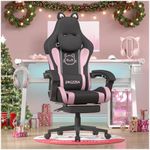 bigzzia Gaming Chair Cute with Cat 
