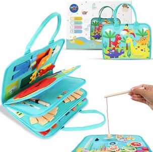 ImaginJoy Busy Board Montessori 1 2 3 4 5 años: Juegos Infantiles con Actividades Sensoriales y Juegos Educativos Juguetes Montessori - Juguetes niños niñas Tablero Montessori Regalos Bebes