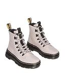 Dr. Martens Women's Casual Fashion Boot, Vintage Taupe Poly Twill, 6 UK